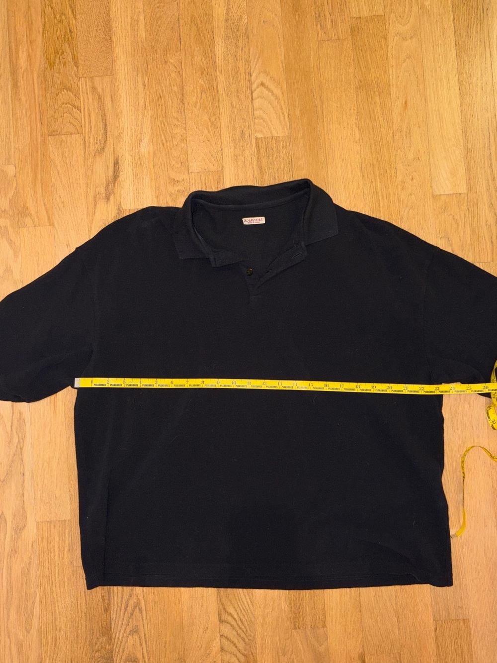 Kapital boxey polo short sleeve shirt